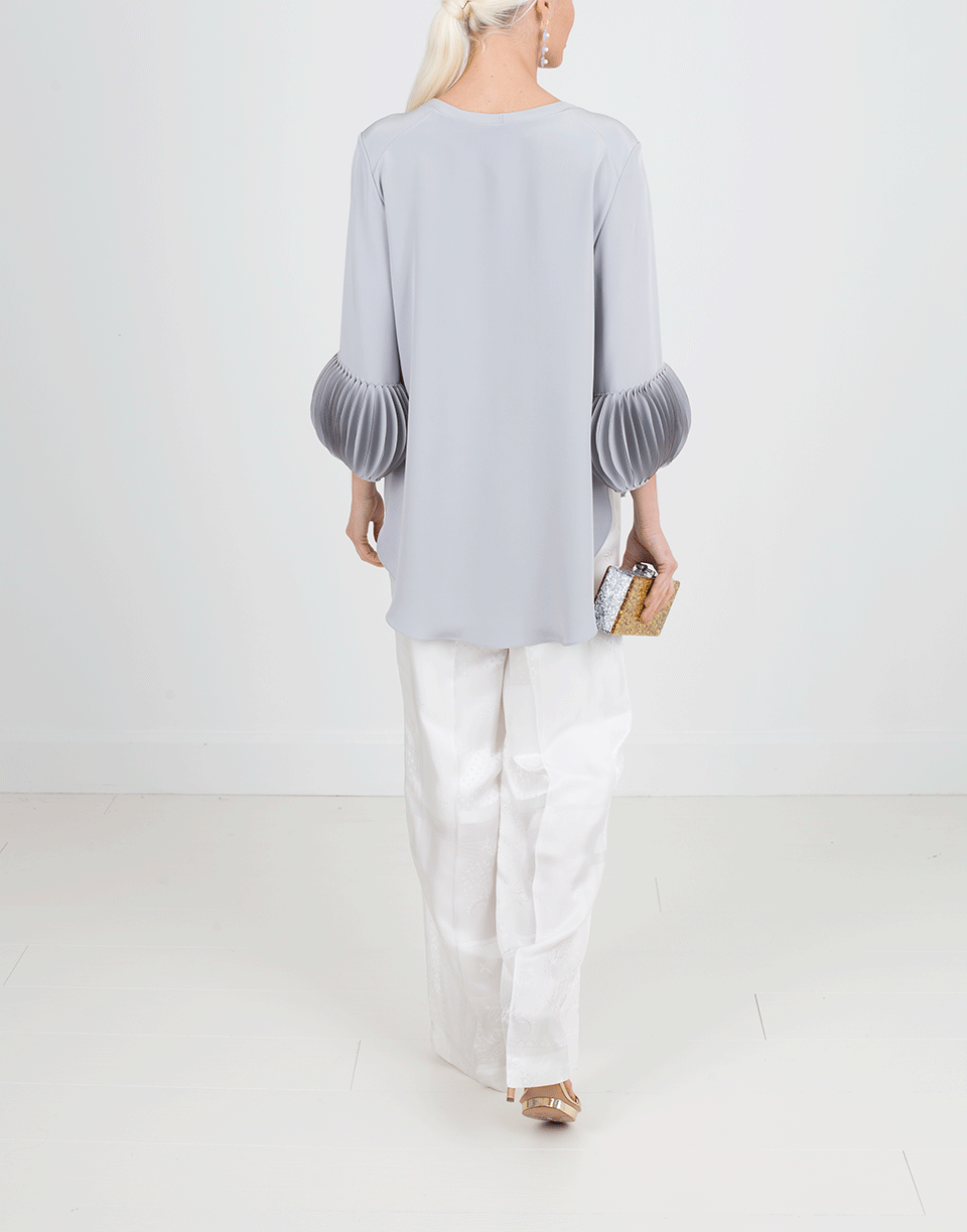 CATHERINE REGEHR-Oval Cuff Pullover-