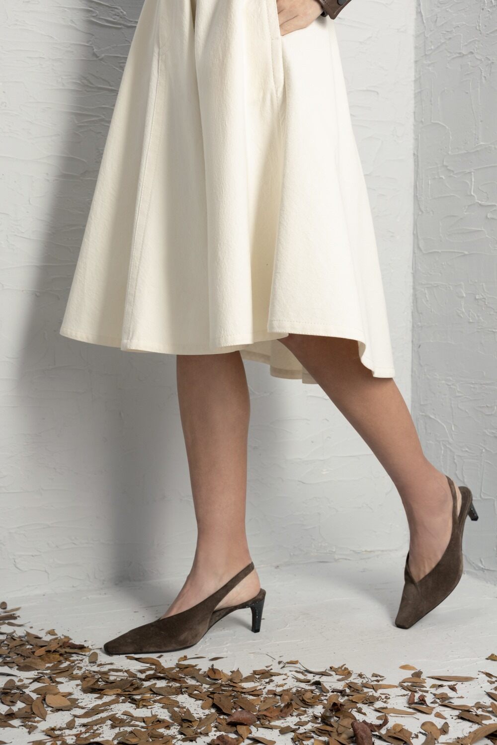 Slingblack Wrap Heel-BROWN-37-SHOEPUMP-BRUNELLO CUCINELLI