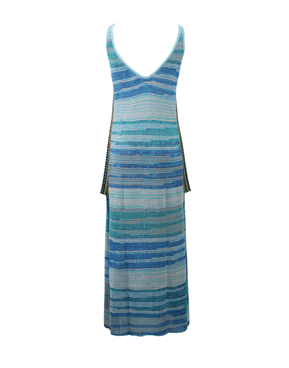 CECILIA PRADO-Knit Maxi Dress-BLUE