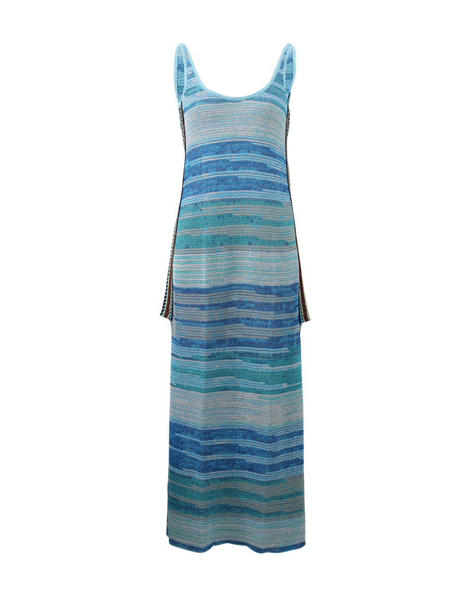 CECILIA PRADO-Knit Maxi Dress-BLUE