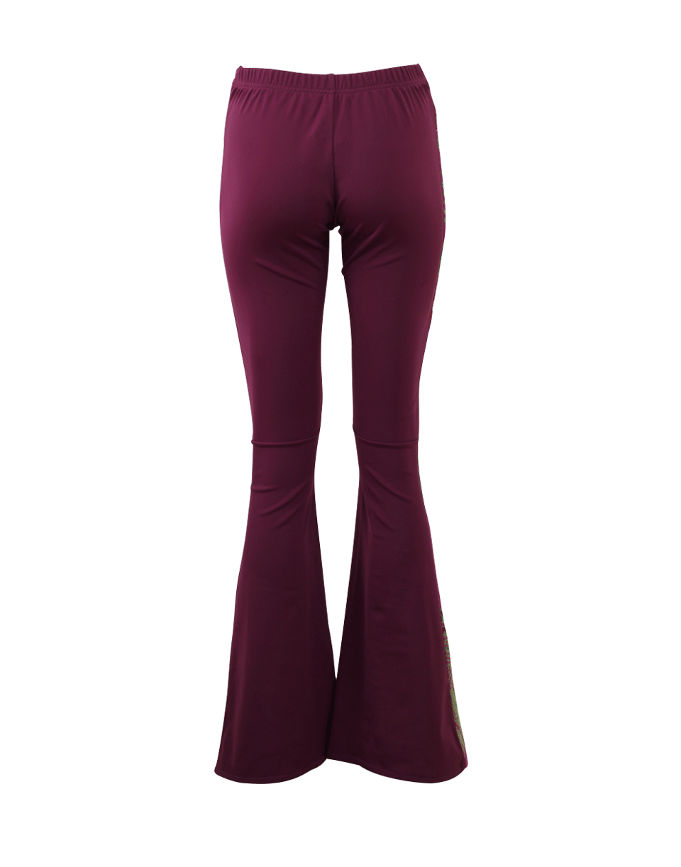 CECILIA PRADO-Printed Flare Legging-MAGENTA