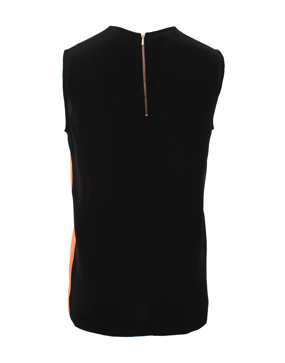 CEDRIC CHARLIER-Crewneck Colorblock Top-