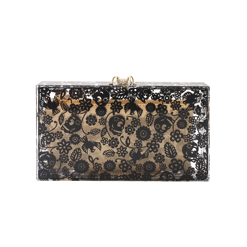 CHARLOTTE OLYMPIA-Papel Picado Print Pandora-BLACK