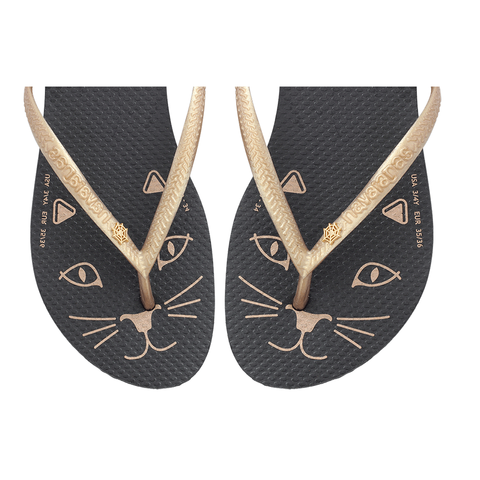 CHARLOTTE OLYMPIA-Kitty Havaianas Flip Flops-