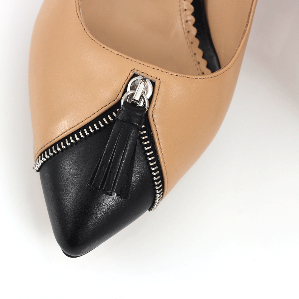 CHARLOTTE OLYMPIA-Desiree Unzipped Pump-
