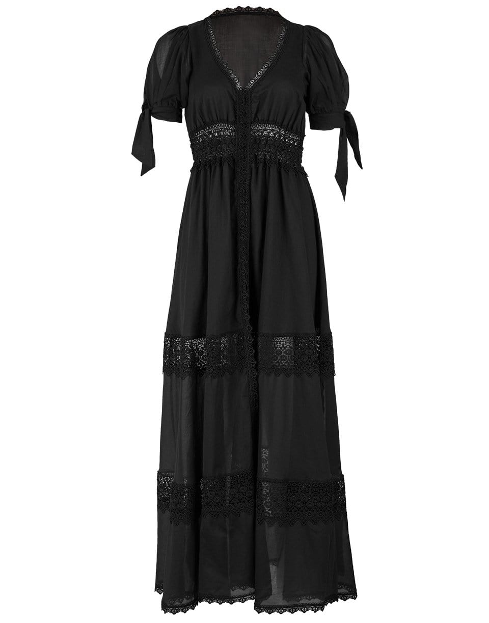 CHARO RUIZ IBIZA-Short Sleeve Button Front Thelma Dress-