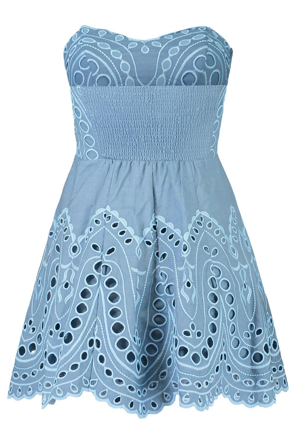 Bail Short Dress-BLUSEALA-XS-CLOTHINGDRESSCASUAL-CHARO RUIZ IBIZA