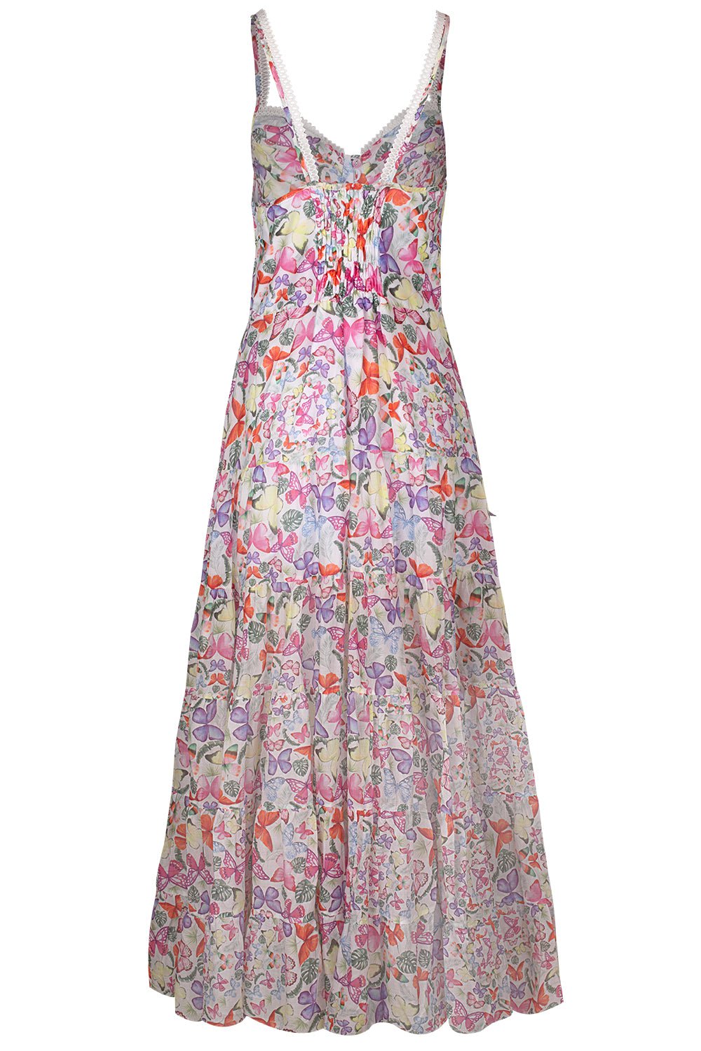 CHARO RUIZ IBIZA-Melia Dress - White Borbo-