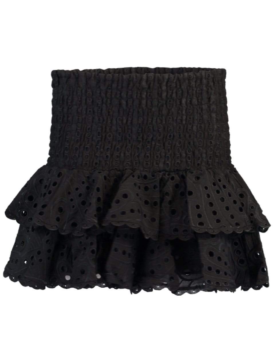 CHARO RUIZ IBIZA-Noa Short Eyelet Skirt-