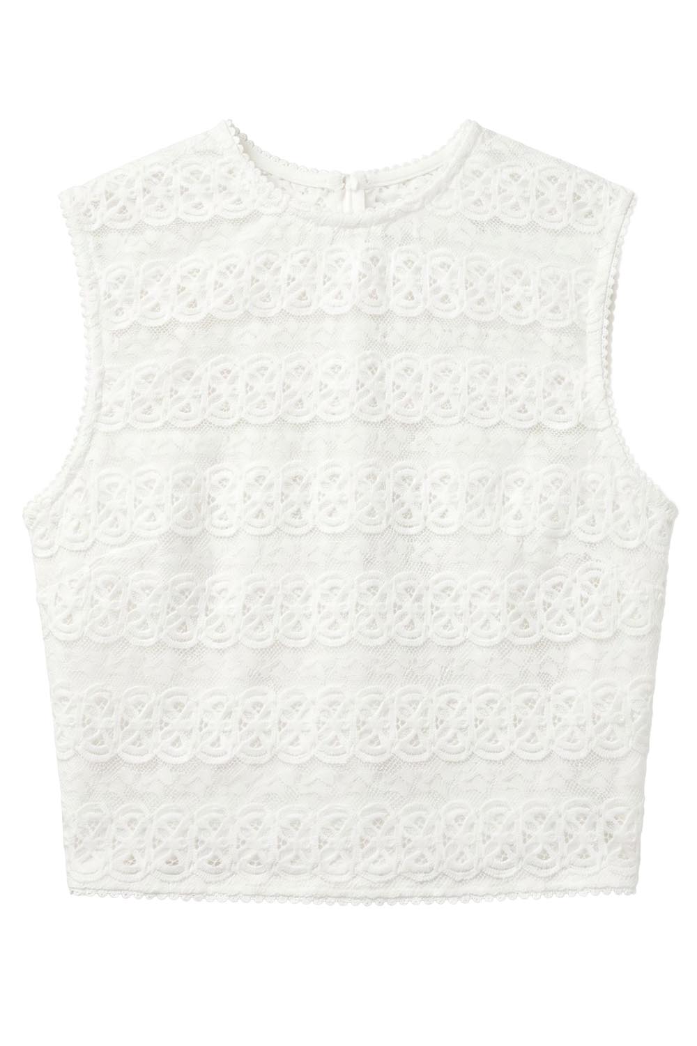 Corin Lace Cropped Top