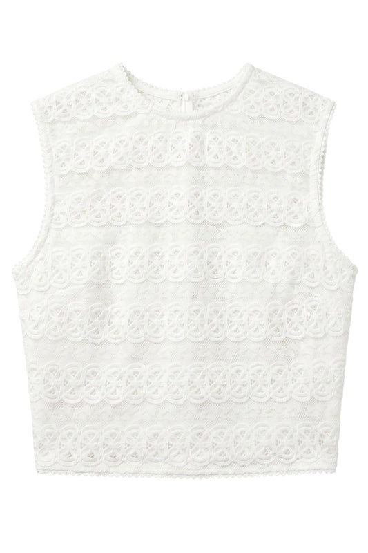 Corin Lace Cropped Top