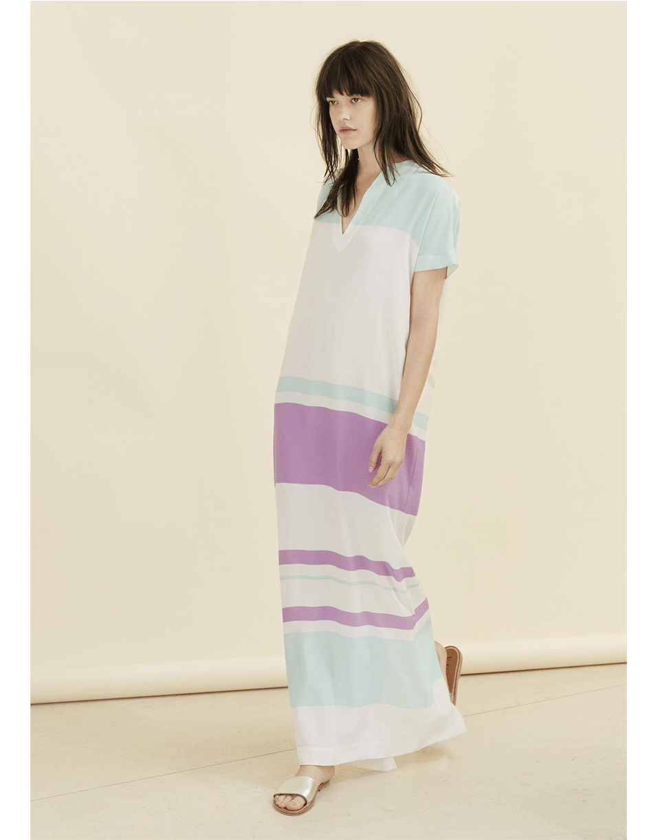 CHER MICHEL KLEIN-Djelaba Dress-