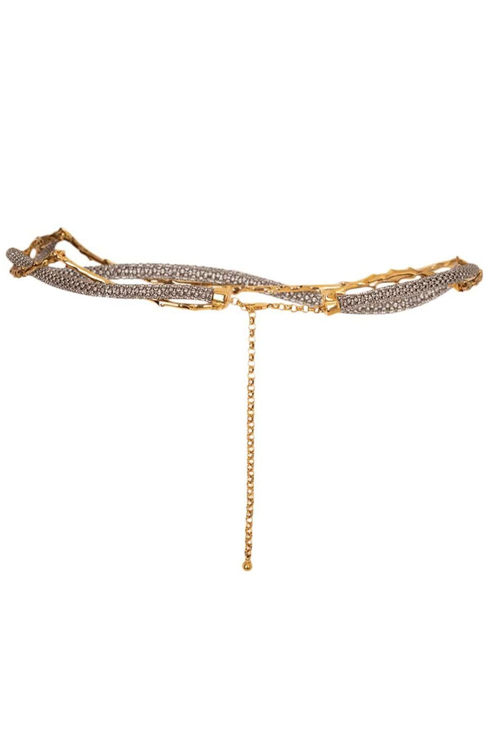 CHLOÉ-Daria Chain Belt-BLACK