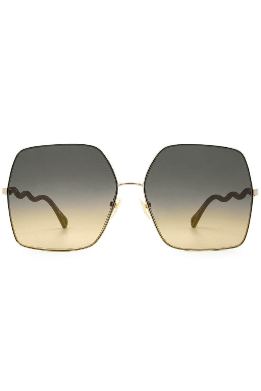 CHLOÉ-Square Sunglasses-BEIGE