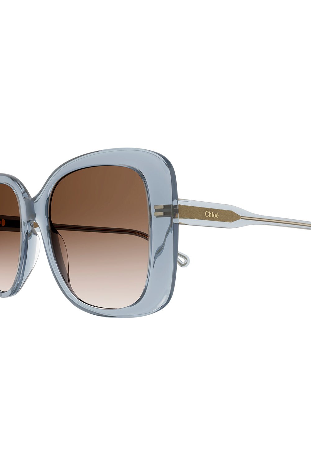 CHLOÉ-Xena Sunglasses-BLUE/BRN