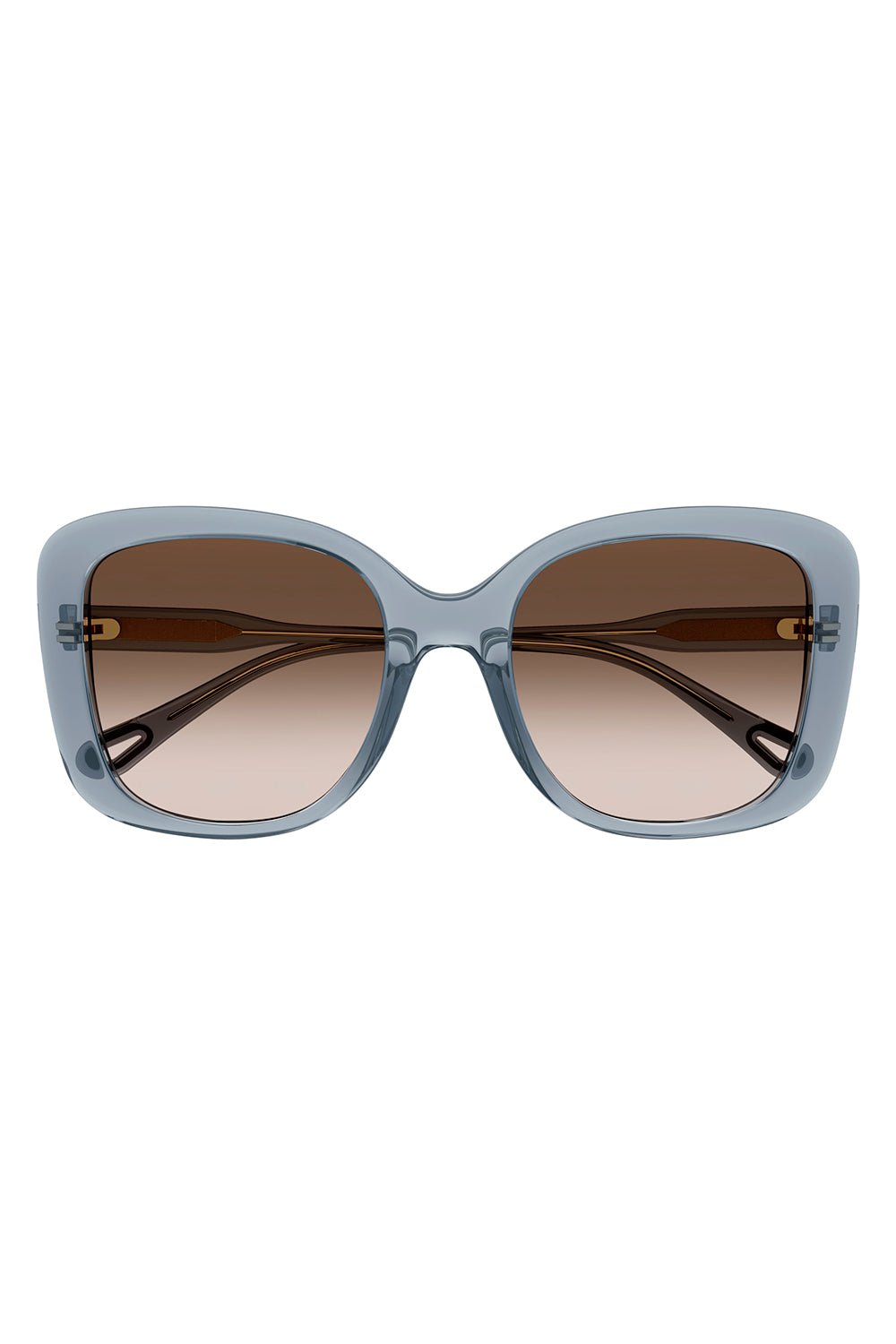 CHLOÉ-Xena Sunglasses-BLUE/BRN