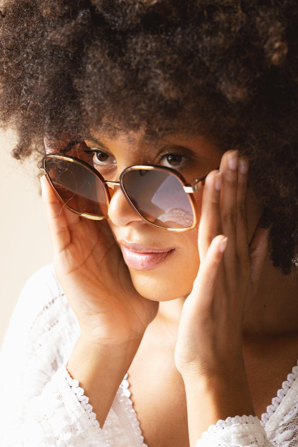 Full Rim Sunglasses - Brown | CHLOÉ – Marissa Collections
