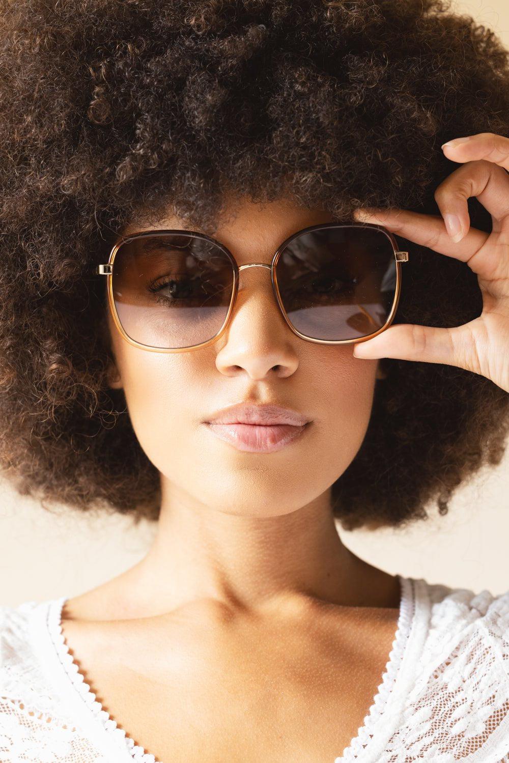 Full Rim Sunglasses - Brown | CHLOÉ – Marissa Collections