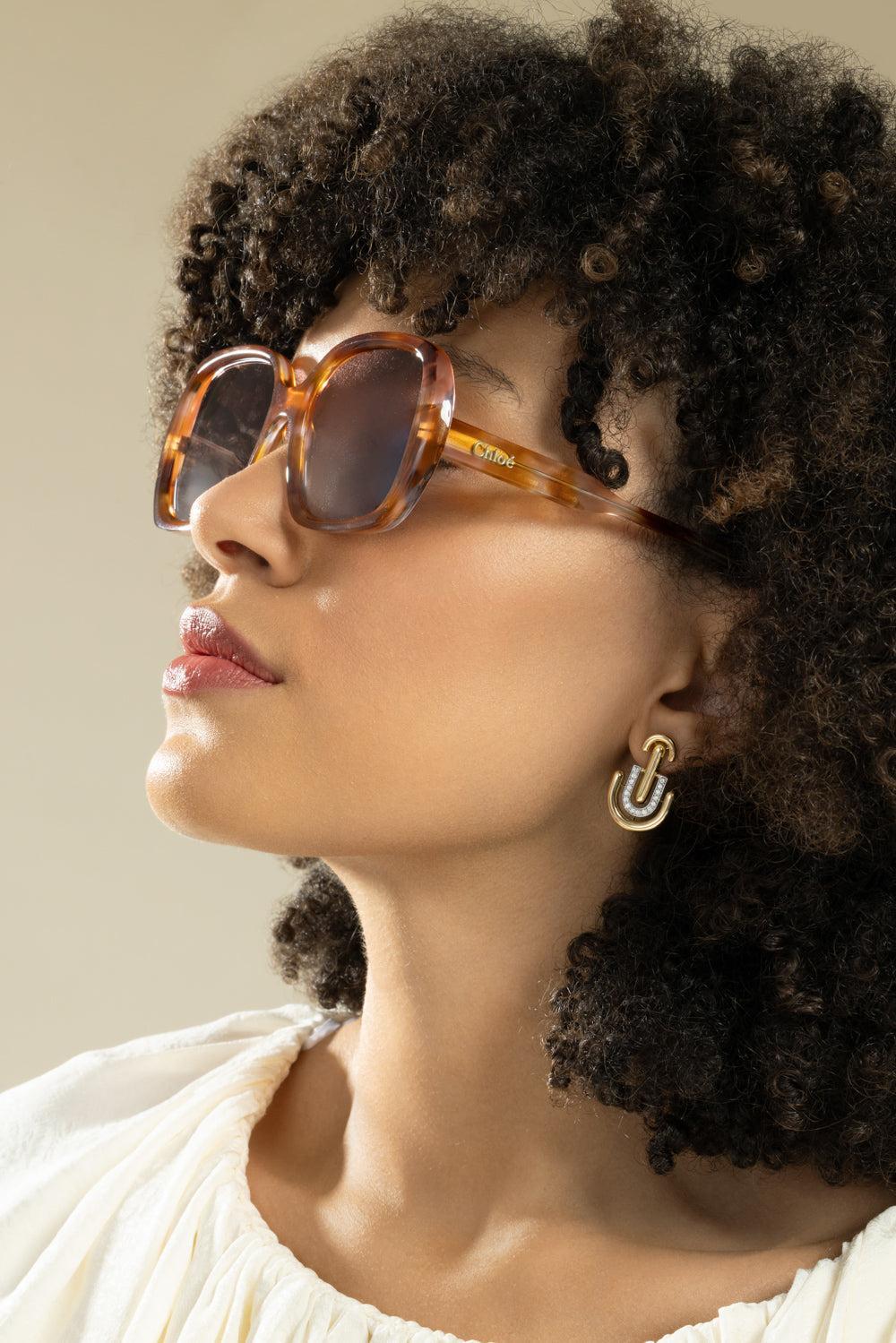Gayia Sunglasses-BROWN-ACCESSORIESUNGLASSES-CHLOÉ