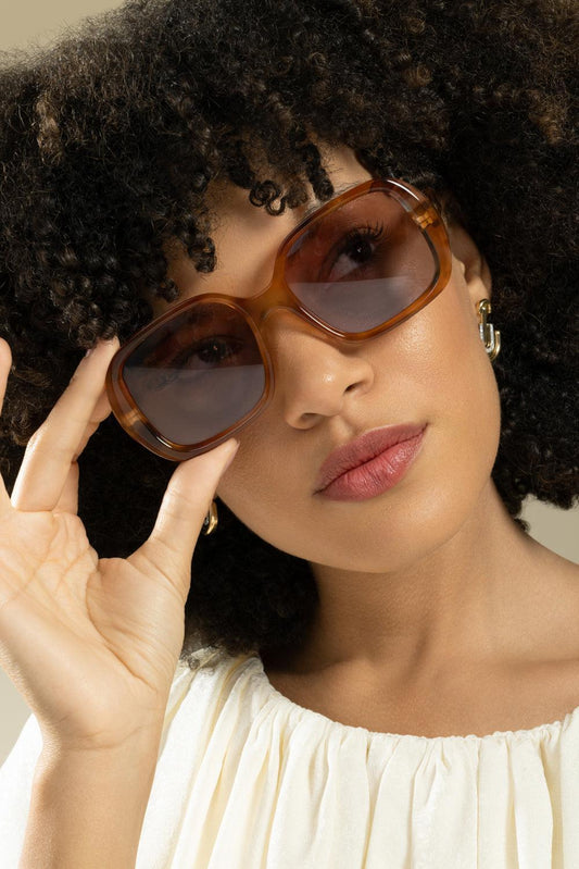 Gayia Sunglasses-BROWN-ACCESSORIESUNGLASSES-CHLOÉ