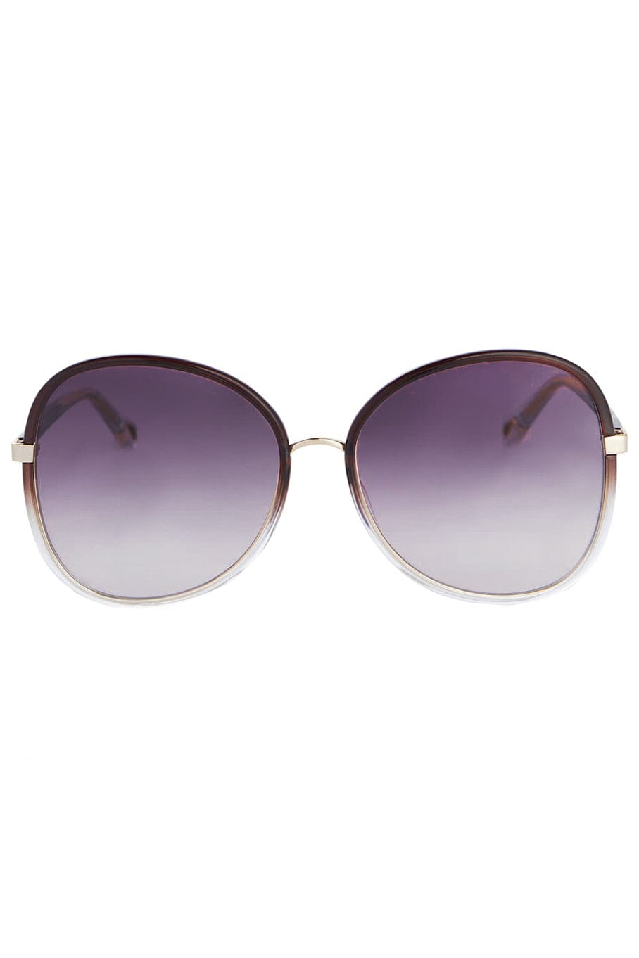 CHLOÉ-Franky Sunglasses-BRWN/VLT