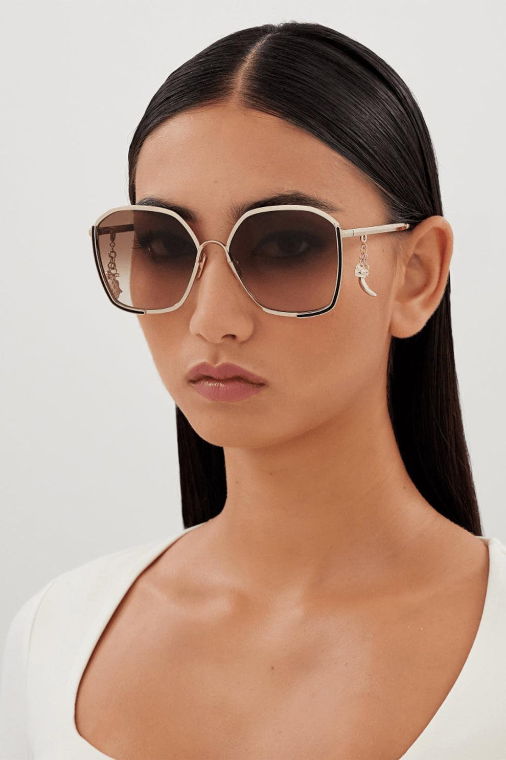 Butterfly Charm Sunglasses | CHLOÉ – Marissa Collections display picture 1