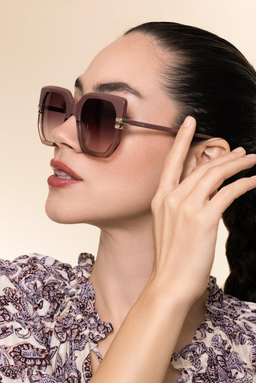 Iconic Butterfly Frame Sunglasses-PINK-ACCESSORIESUNGLASSES-CHLOÉ