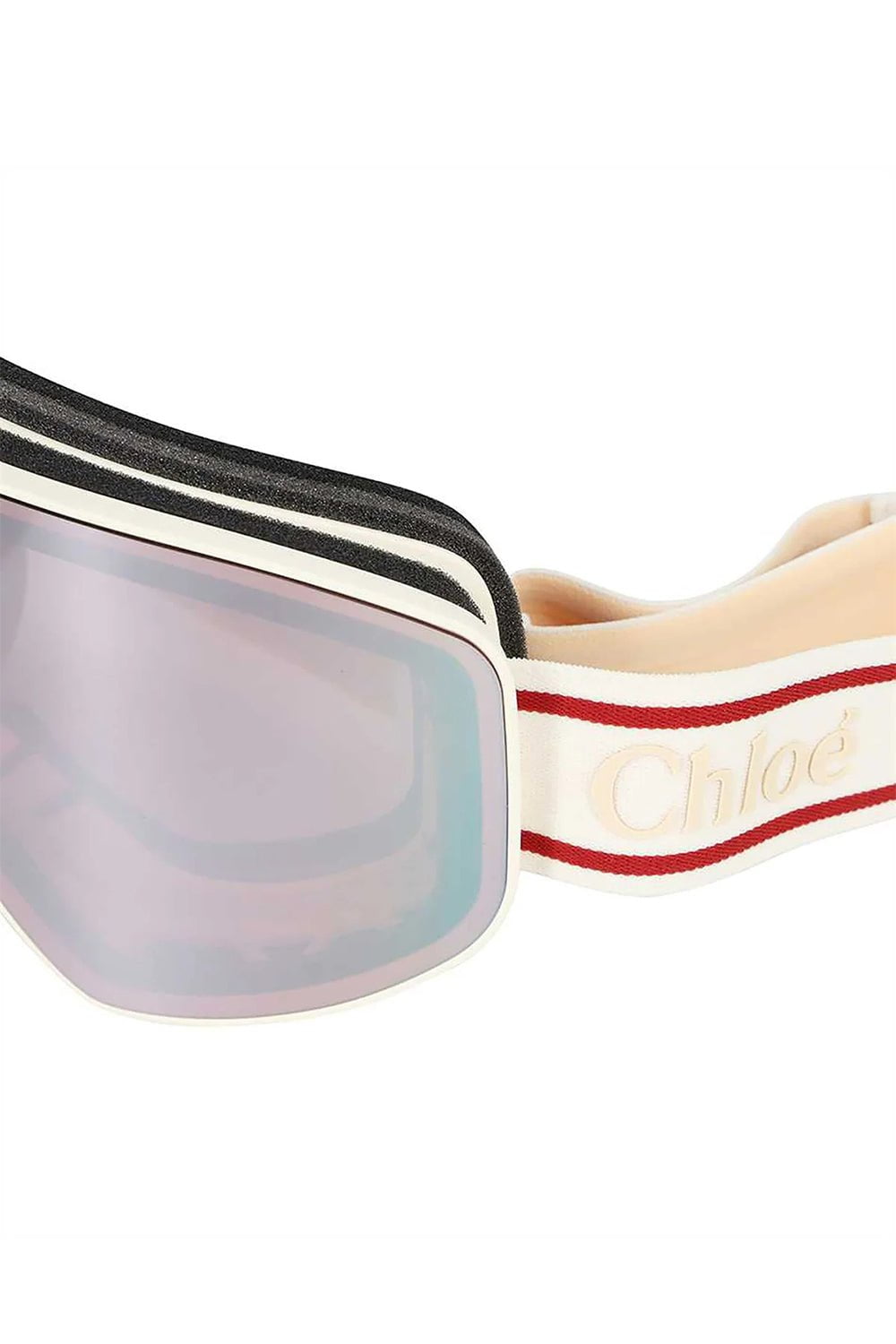 CHLOÉ-Cassidy Ski Goggles - White Violet-WH/WH/VI