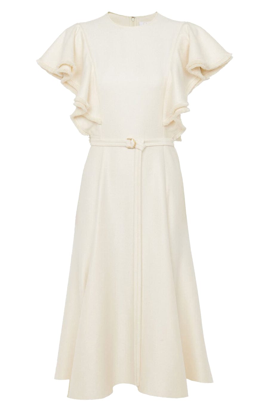 CHLOÉ-Belted Midi Dress-