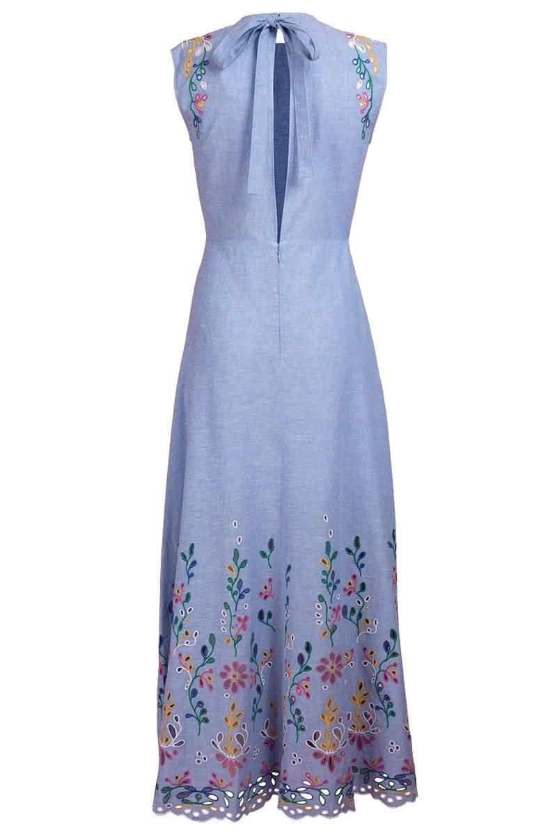 CHLOÉ-Sleeveless Maxi Dress-