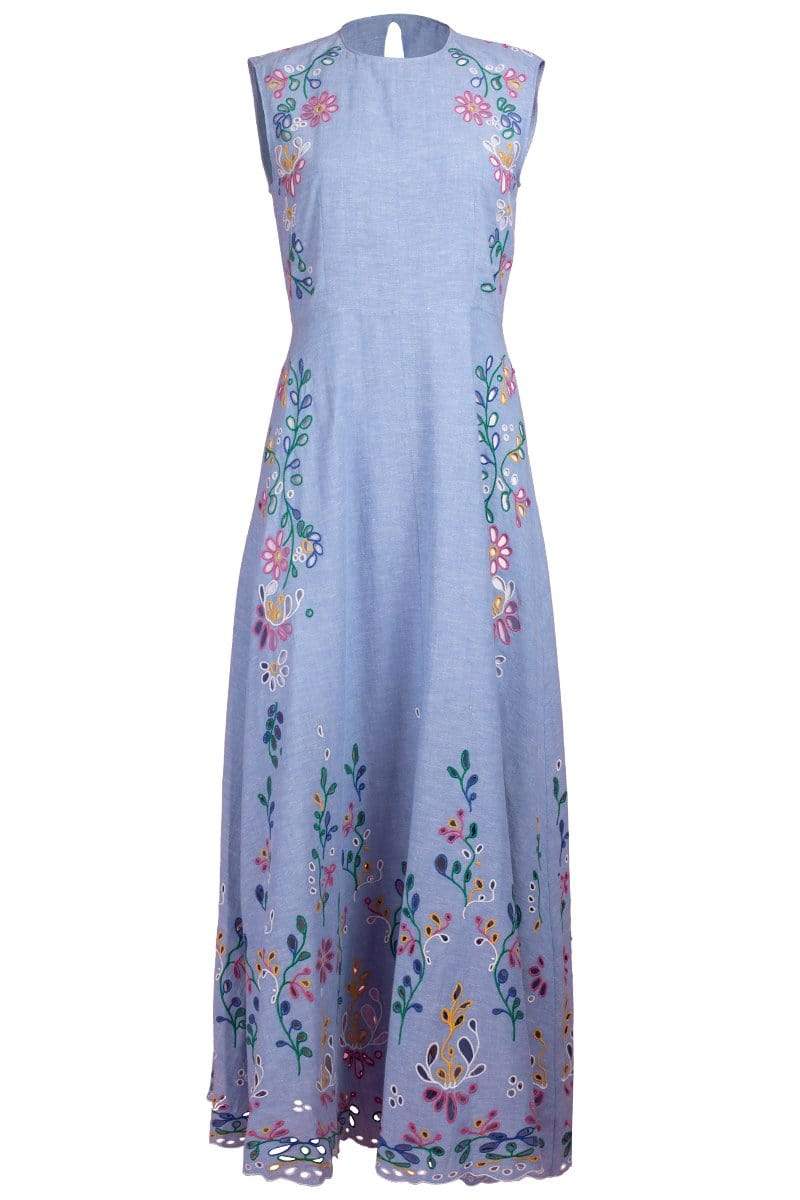 CHLOÉ-Sleeveless Maxi Dress-