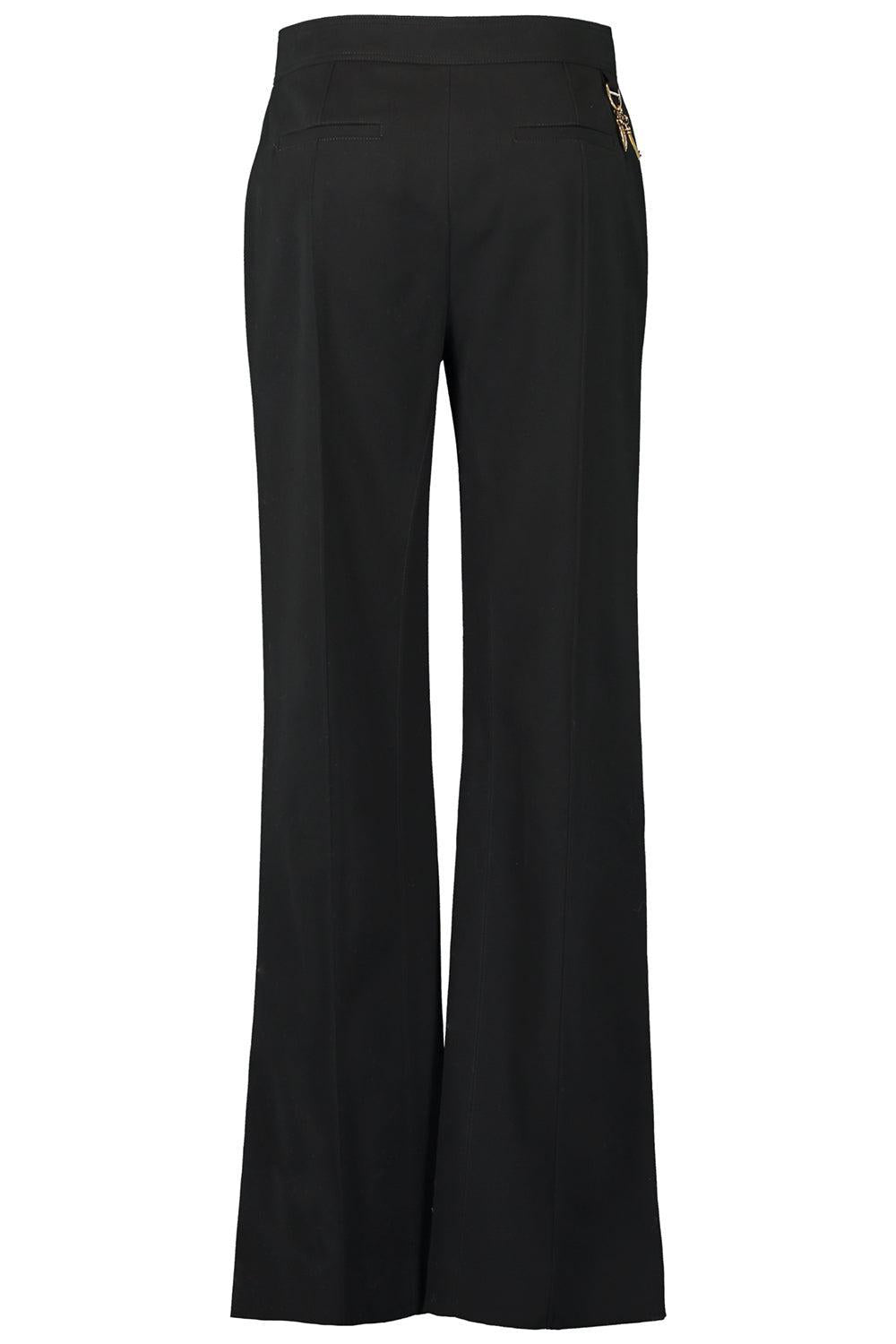 Tailored Soft Cavalry Cotton Pant-BLACK-38-CLOTHINGPANTCASUAL-CHLOÉ