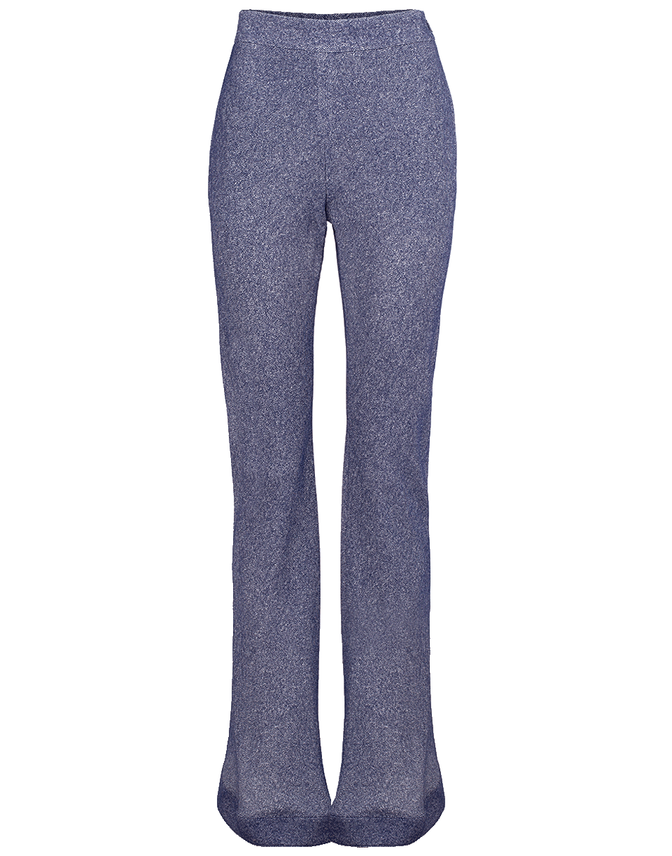 CHLOÉ-Flare Seersucker Pant-