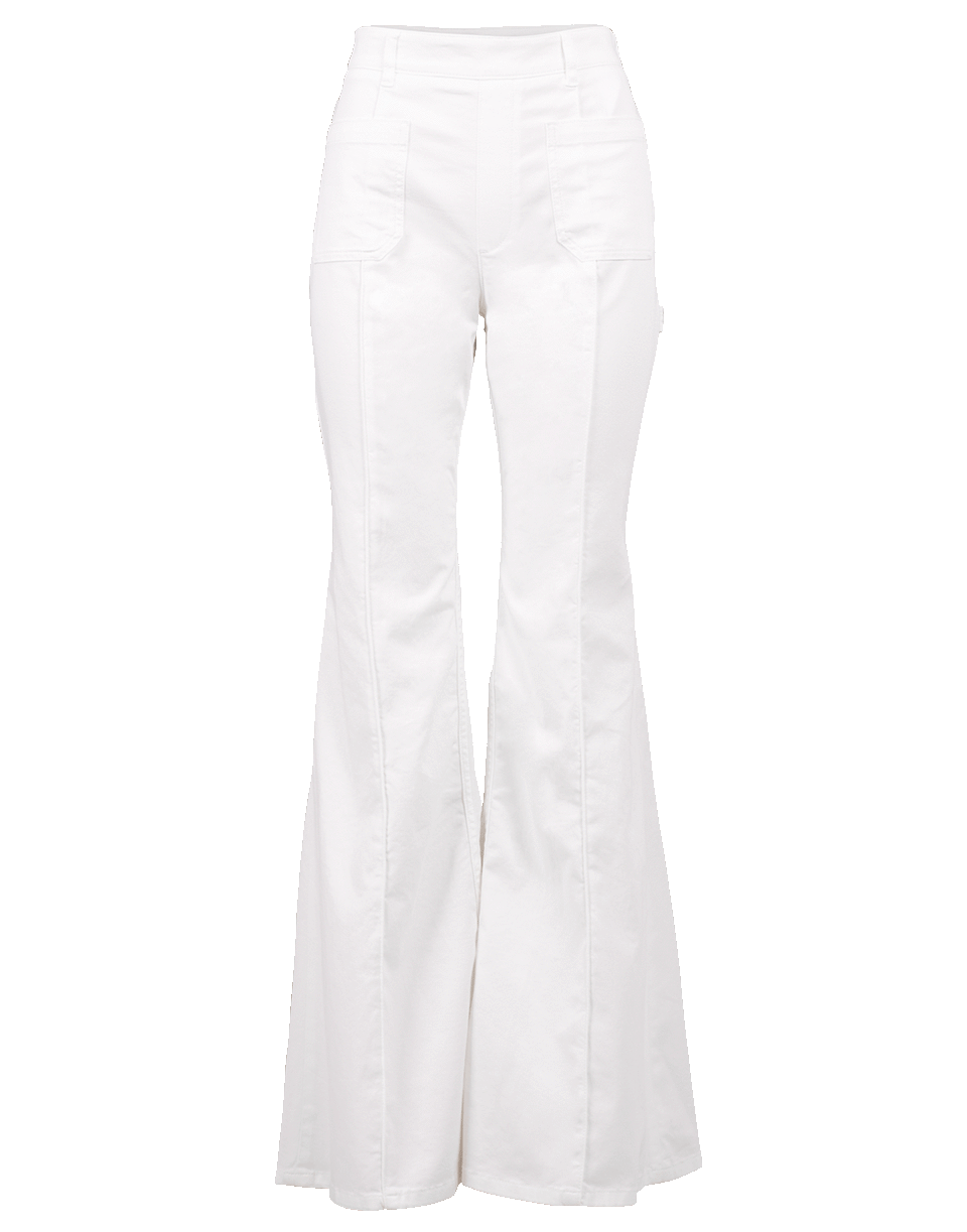 CHLOÉ-High Waist Flared Jean-