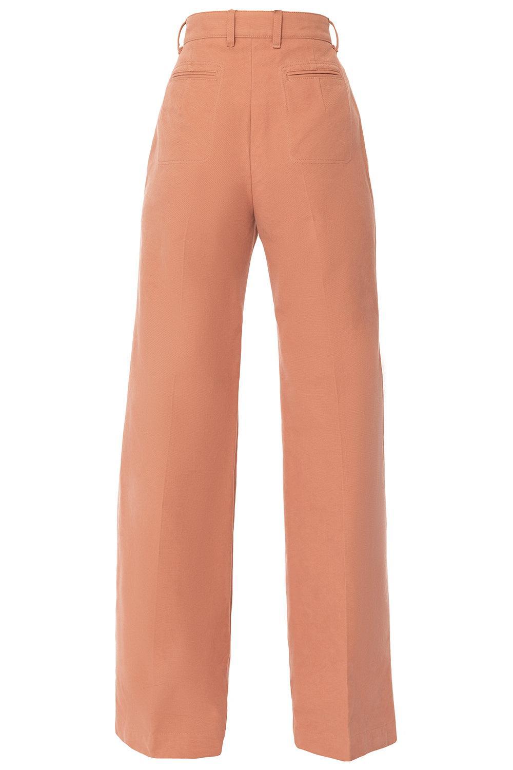 Wide Leg Flared Pants-WILDPINK-36-CLOTHINGPANTWIDE LEG-CHLOÉ