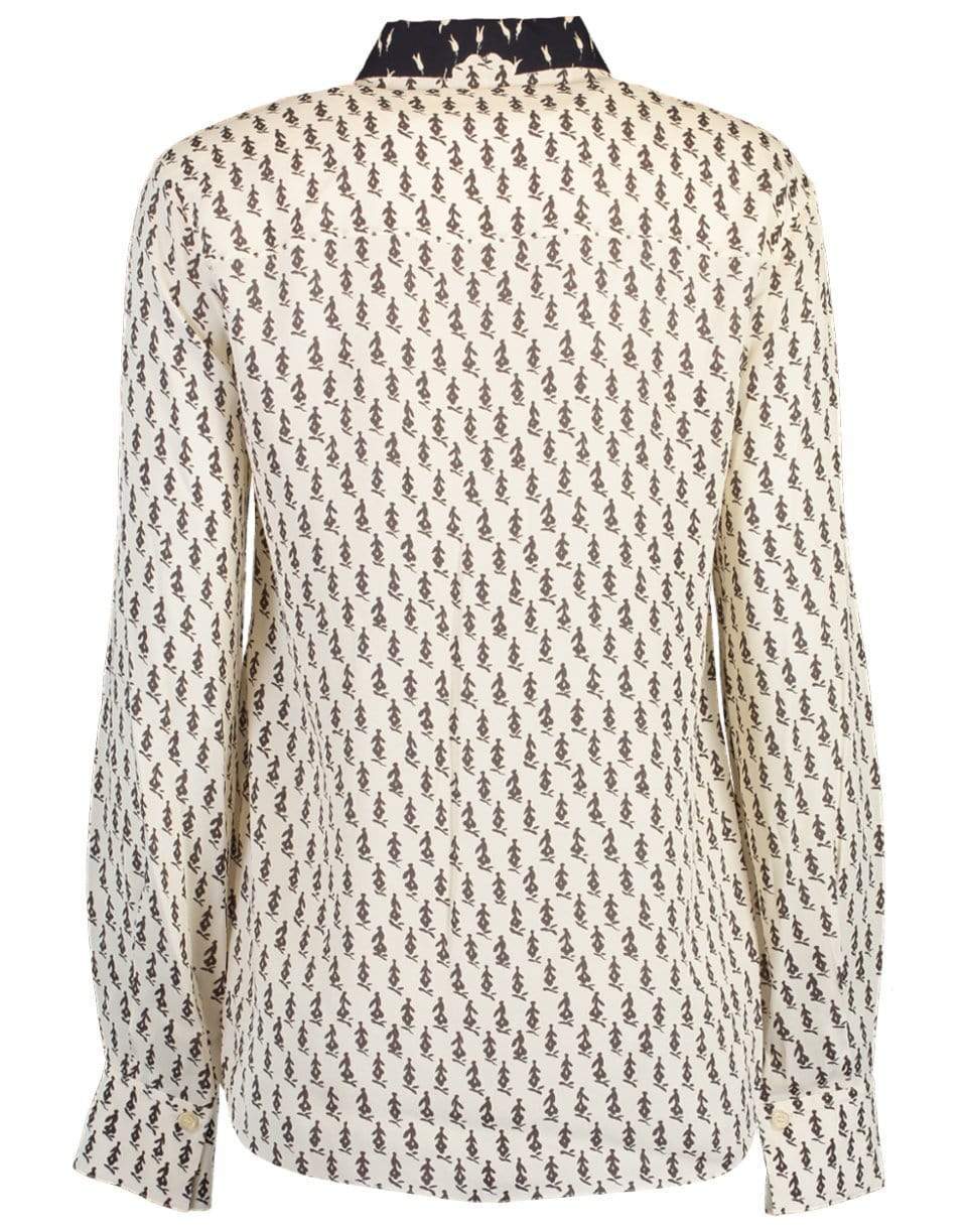 CHLOÉ-Floral Print Button Down Blouse-