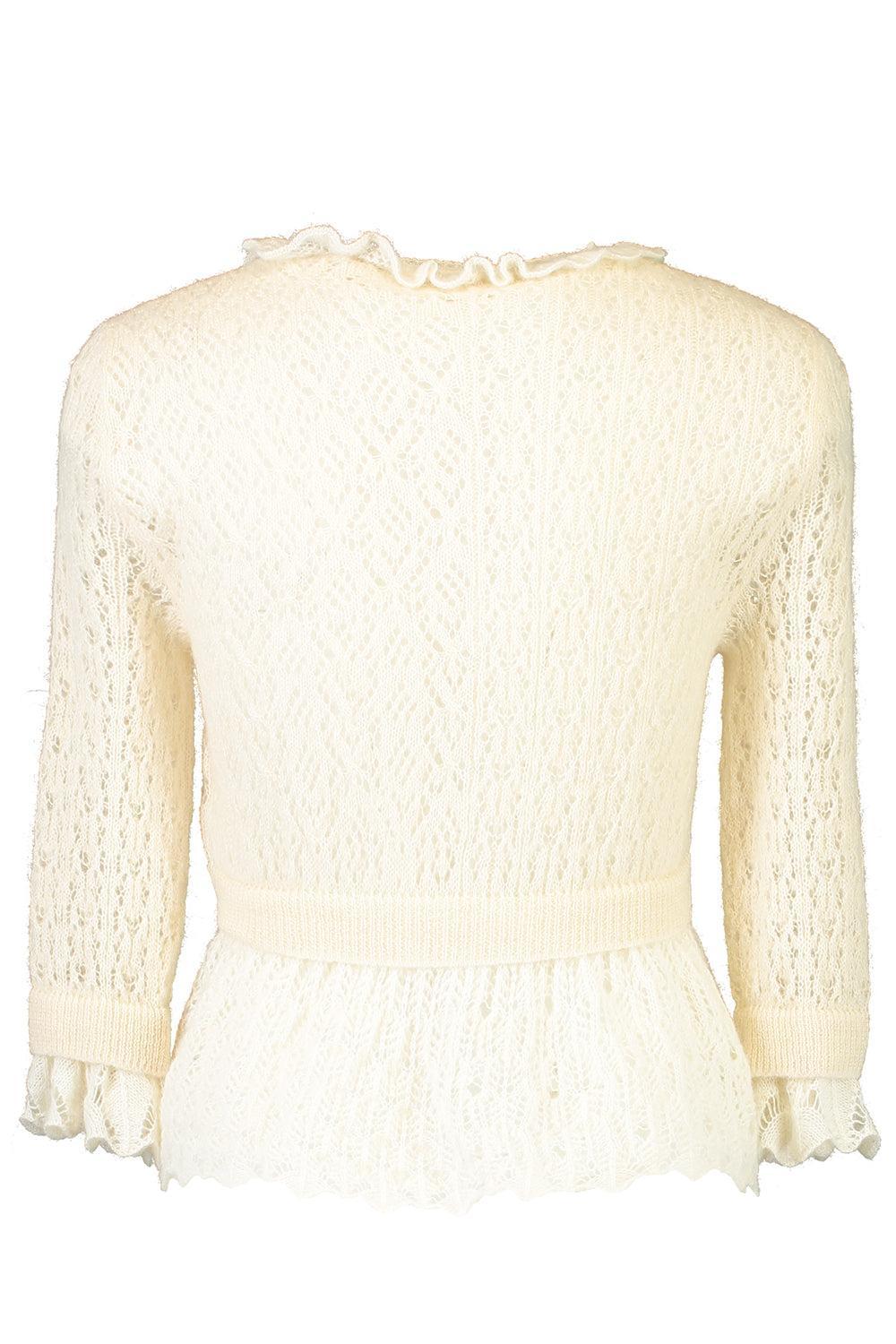 Cropped Ruffle Sweater-CREAM-XS-CLOTHINGTOPSWEATER-CHLOÉ