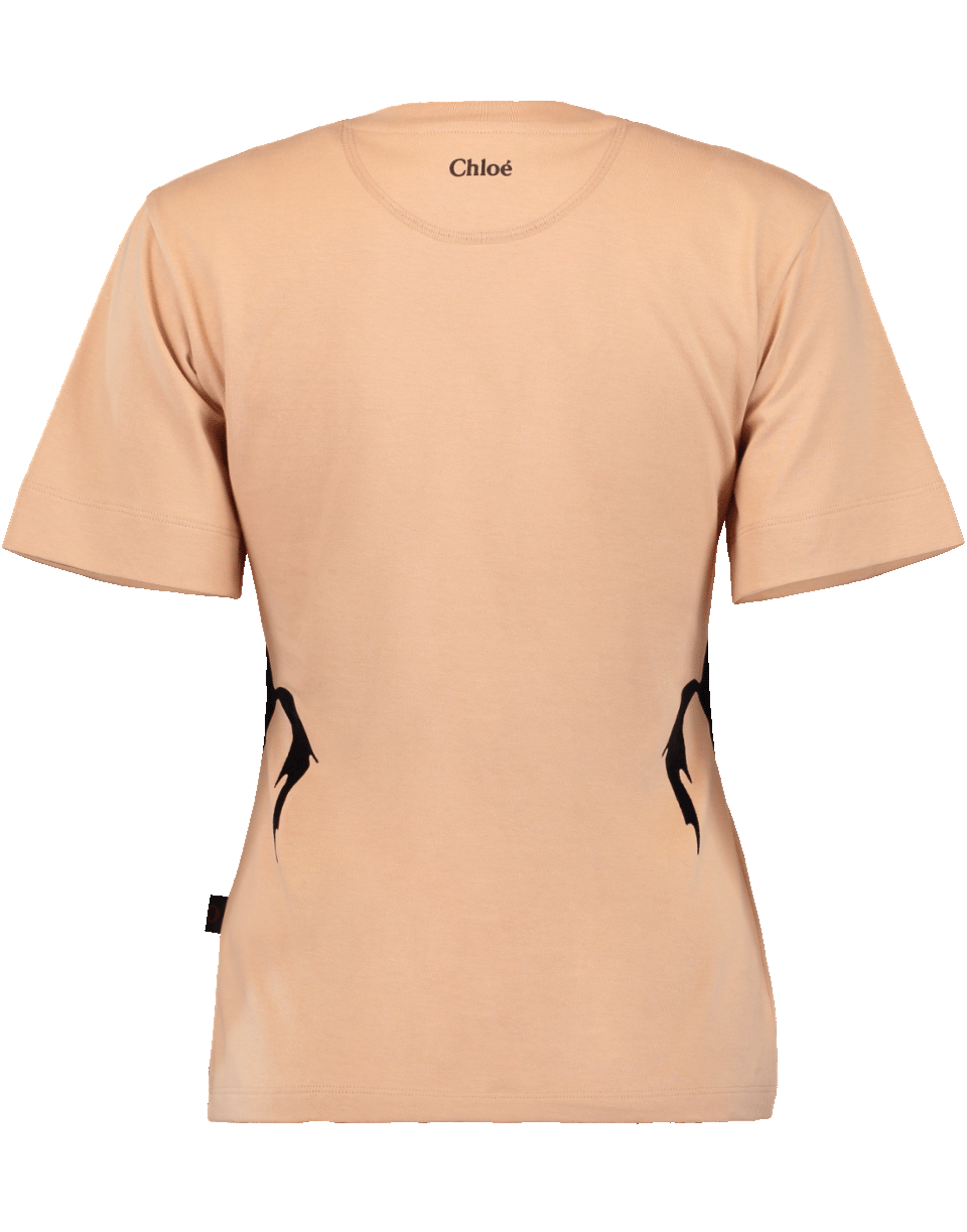 CHLOÉ-Black Horses Tee-