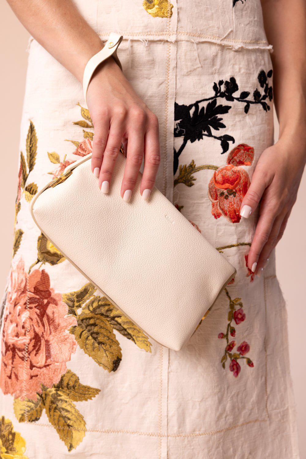 CHLOÉ-Marcie Clutch - Misty Ivory-MSTYIVOR