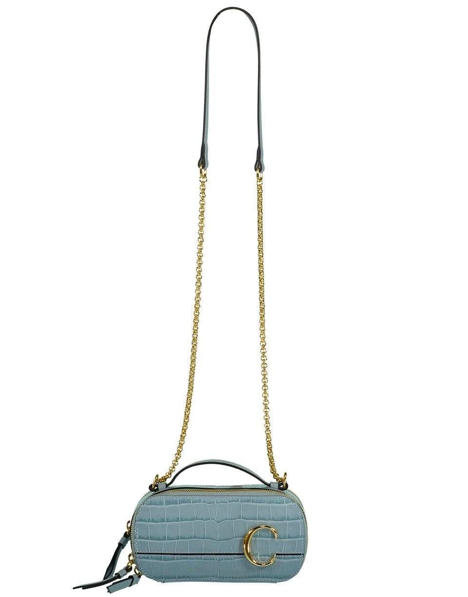 CHLOÉ-Chloe C Mini Vanity Bag-BLUE