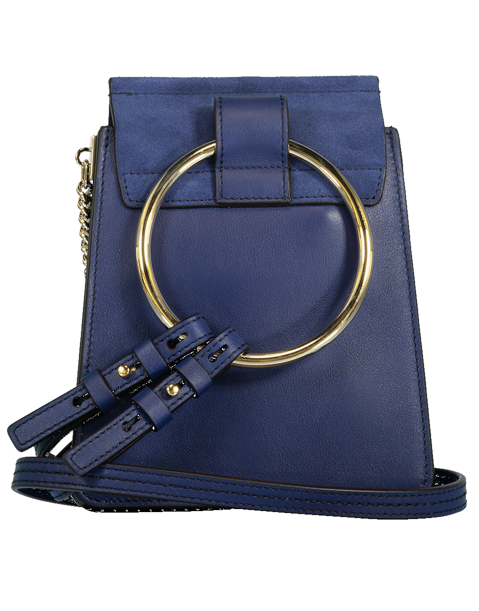 CHLOÉ-Faye Small Bracelet Bag-BLUE