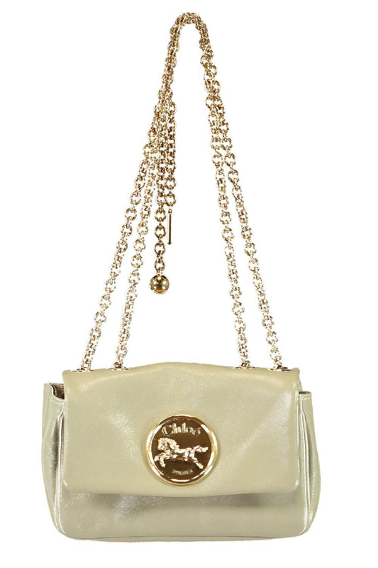 Small Chloé Heritage Shoulder Bag - Beige-CREAM-HANDBAGSHOULDER-CHLOÉ