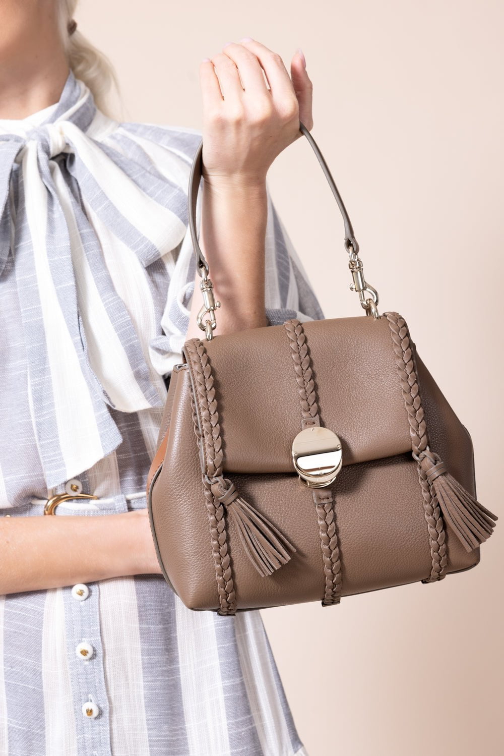 Small Penelope Shoulder Bag Dark Nut Marissa Collections