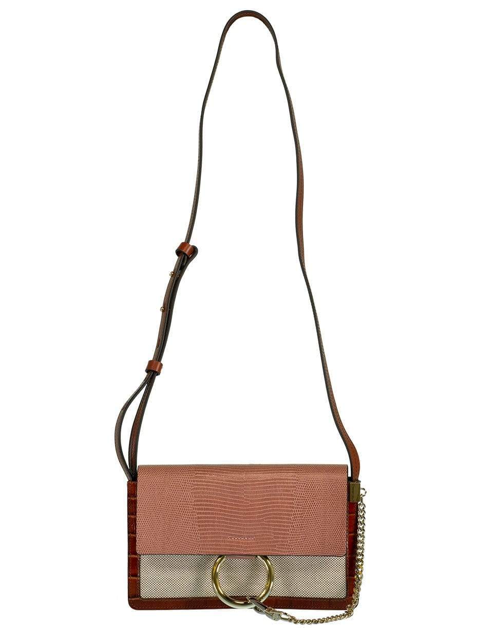 CHLOÉ-Small Faye Shoulder Bag-PINK