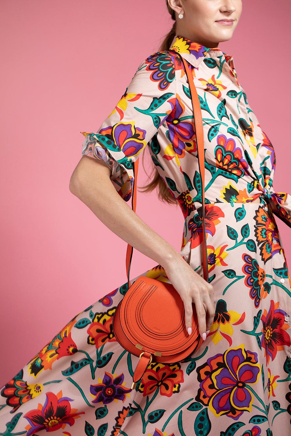 CHLOÉ-Marcie Mini Saddle-RUSTORNG