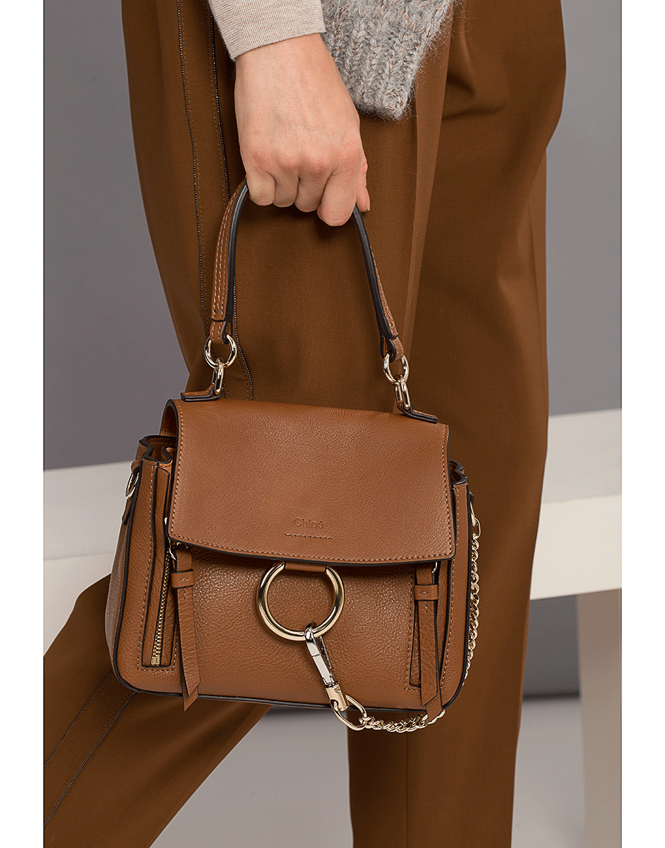 Chloe faye bag tan sales
