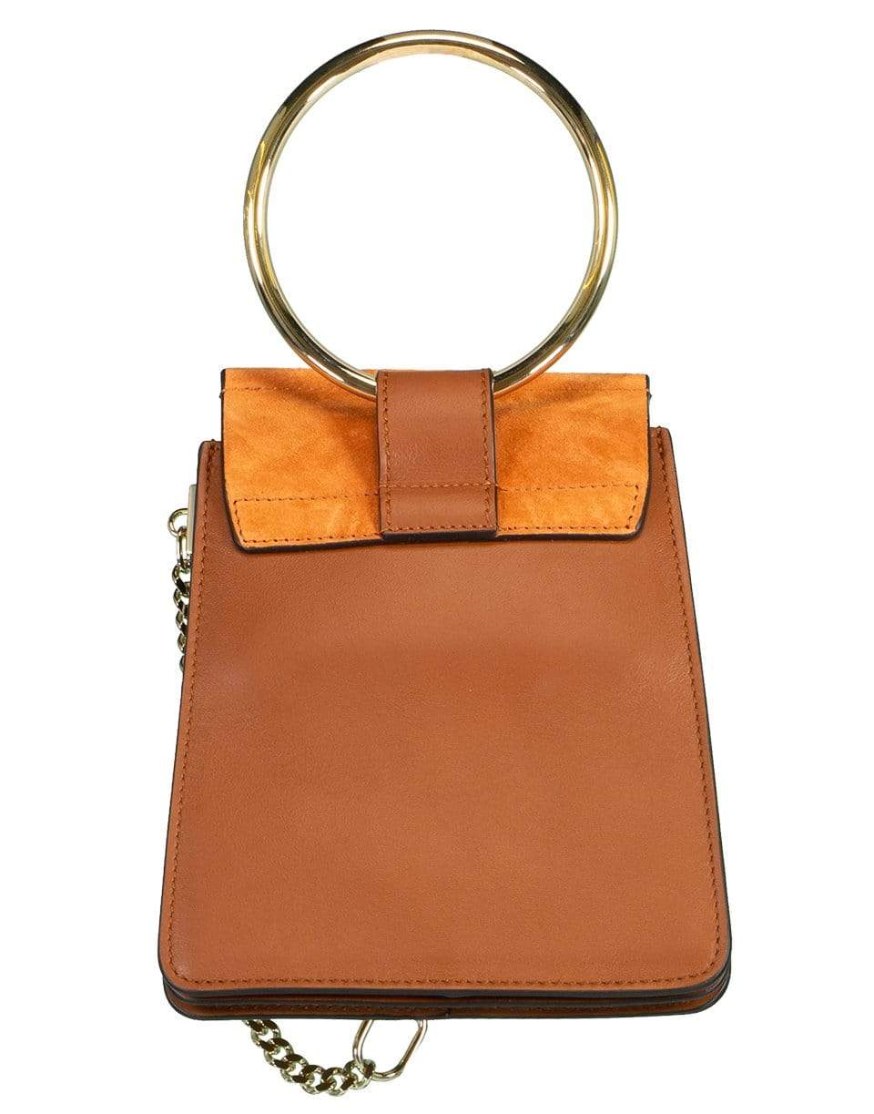 CHLOÉ-Faye Mini Crossbody Bag-TOBACCO