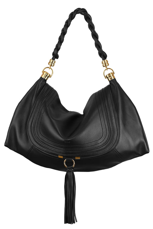 Large Marcie Hobo Bag - Black