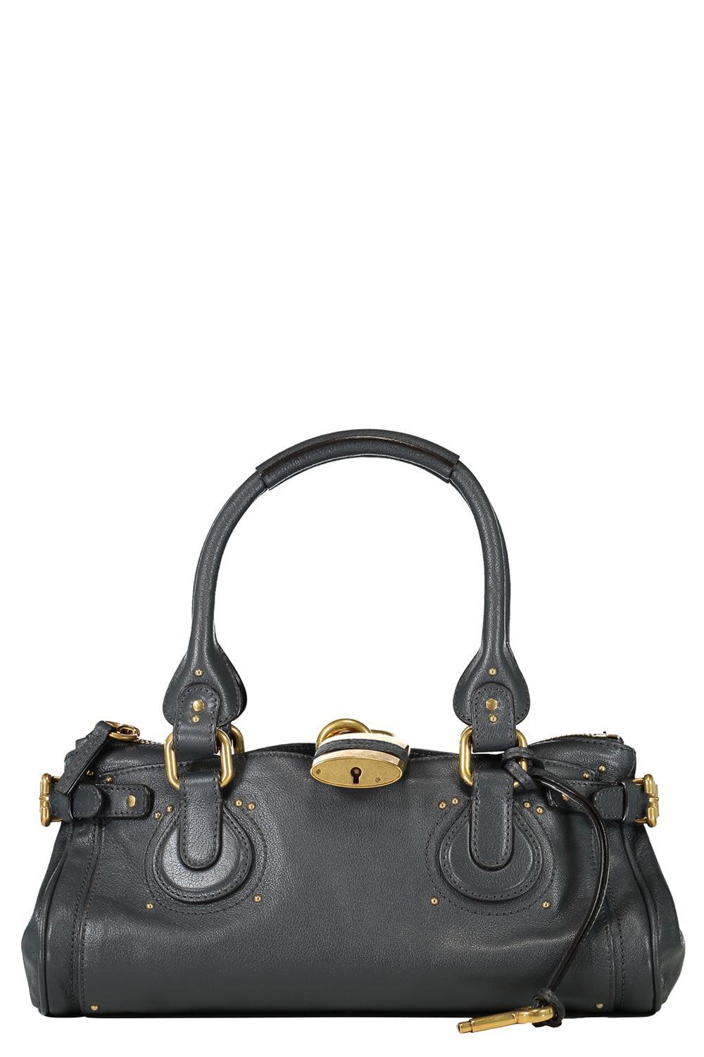 Paddington Bag-BLK NAVY-HANDBAGTOP HANDLE-CHLOÉ