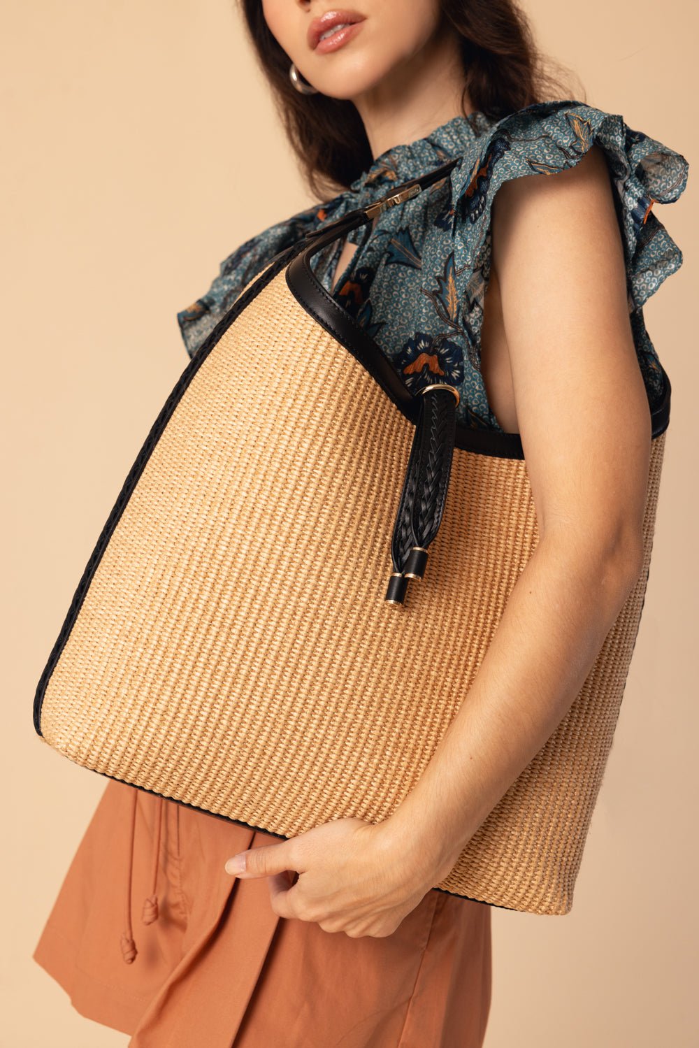 CHLOÉ-Marcie Hobo Bag - Hot Sand-HOT SAND